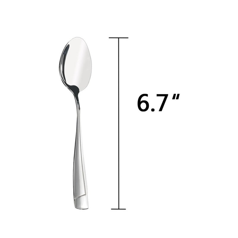 Cand 16 Pieces Stainless Steel Dessert Spoons, 6.69-Inch - Image 3